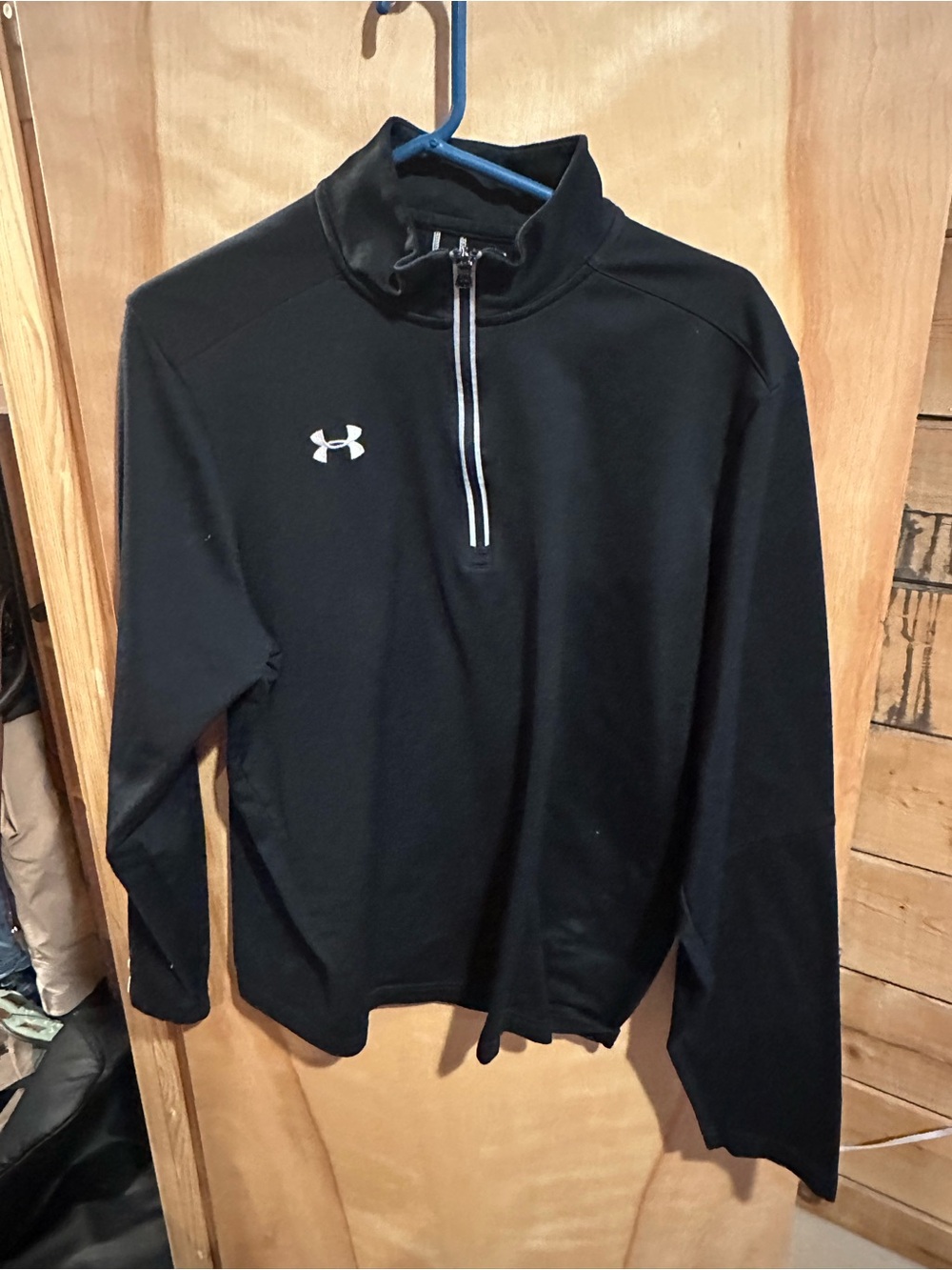 LG Men’s Black Quarter-Zip Performance Jacket